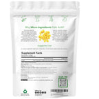 Folic Acid 1,000 mcg, 500 Coconut Oil Softgels (1mg) | Essential Prenatal Vitamins (Vitamin B9) | 1,667 mcg DFE | Third Party Tested, No Artificial Colors or Flavors | Non-GMO, Gluten Free