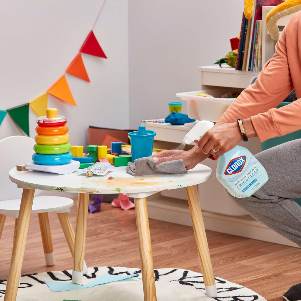 Buy now Clorox Free & Clear Multi Surface Cleaner, Spray Bottle, Fragrance Free, 32 Fluid Ounces, Pack of 3 at indiglob india