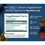 ALGAECAL Plant Based Calcium Supplement for Bone Strength, 90 Caps, 3 Packs | Organic red algae calcium 750mg with D3 1000 IU and 13 minerals for daily bone health support. Veggie capsules.