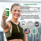 Magnesium Glycinate 1540mg | 200mg Elemental Magnesium Supplement,240 Count | 100% Pure Vegan, 3rd-Party Tested, Magnesium Supplement for Women & Men. No Oxide, Non-GMO & No Gluten, Easy-Swallow Tablets