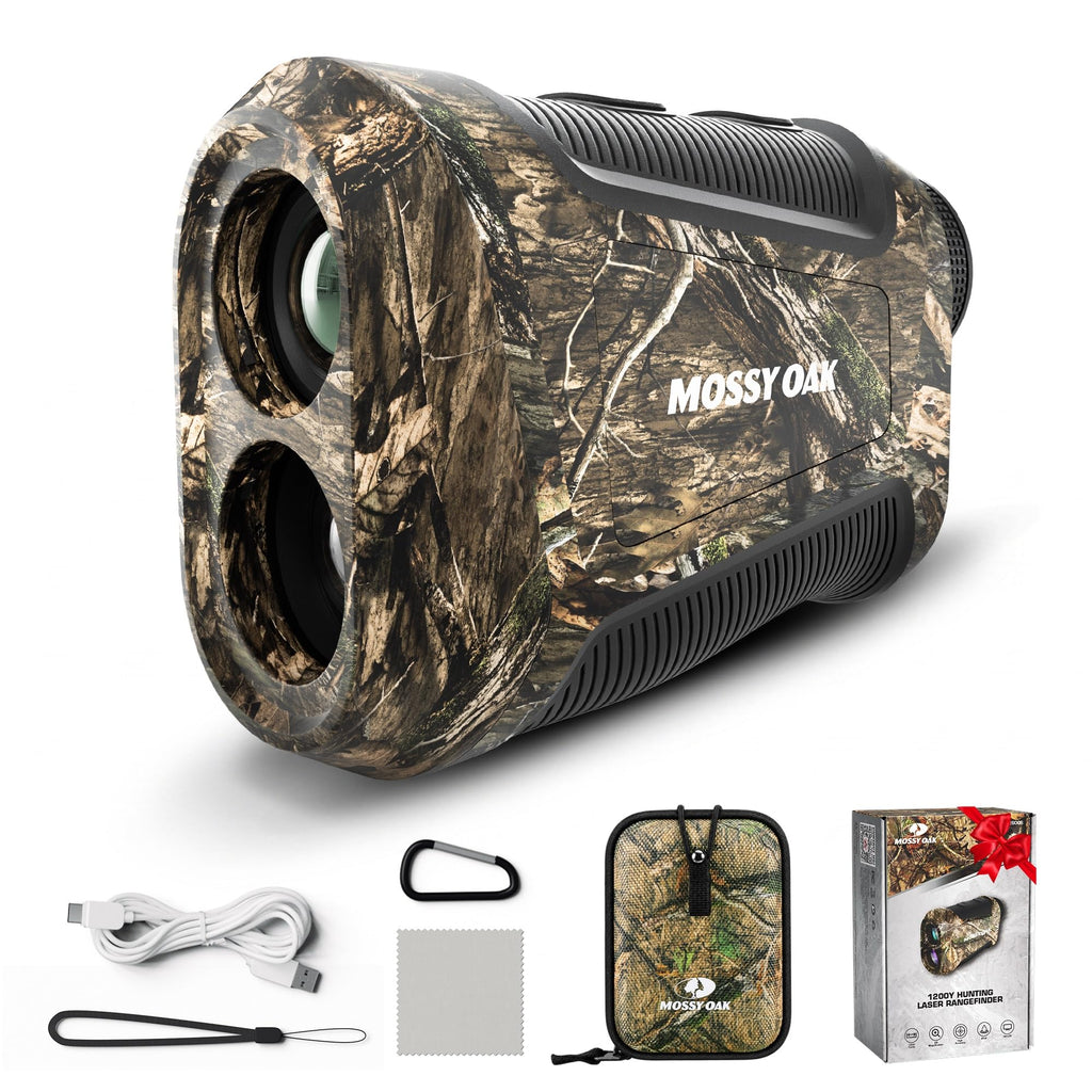 Mossy Oak Hunting Rangefinder, 1200Y Laser Range Finder for Hunting