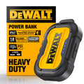 Buy now DEWALT Heavy Duty Portable Charger, Power Bank, Travel Worksite 10,000 mAh Battery Pack with USB-C Port for iPhone 17/16 Plus Pro Max, iPhone 15/14/13, Samsung Galaxy at indiglob india