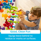 Buy now Fat Brain Toys Squigz Starter Set, 24 Piece Suction Bath Toys, Sensory Toys for Kids 3 and Up at indiglob india