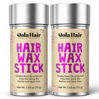 Dolahair Hair Wax Stick - Flyaway Control Styling Pomade for Kids, Women | Slick Back Hair Bun Maker and Hair Accessorie for Teen Girls (1 Pack of Wax)