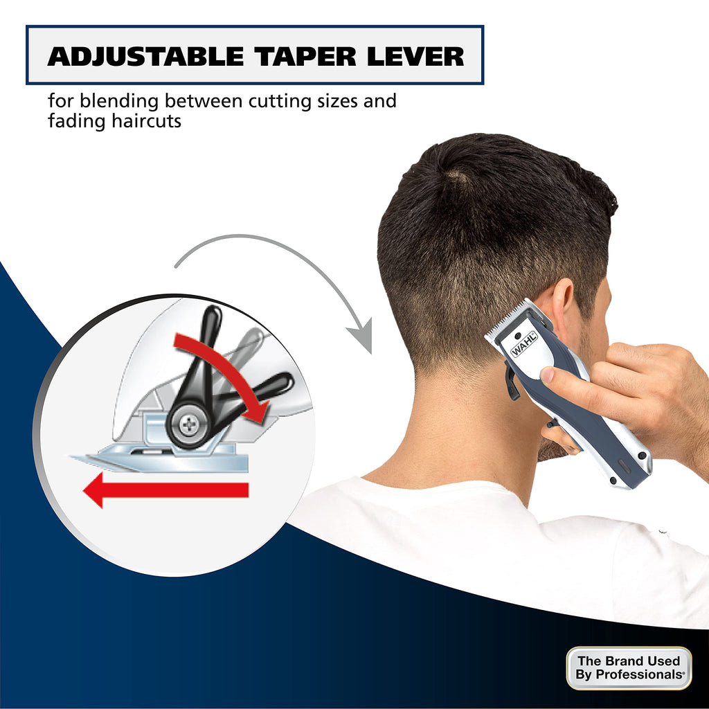 Wahl Lithium Ion Pro Rechargeable Cordless Hair Clippers for Home Haircuts | Cordless At Home Haircuts For Men, Women & Children, Smart Charge Technology For Convenient Haircutting – Model 79470