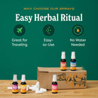 Herb Pharm Breath Refresher Certified Organic Herbal Fresh Breath Spray, Peppermint, Sugar-Free, Gluten-Free and Non-GMO