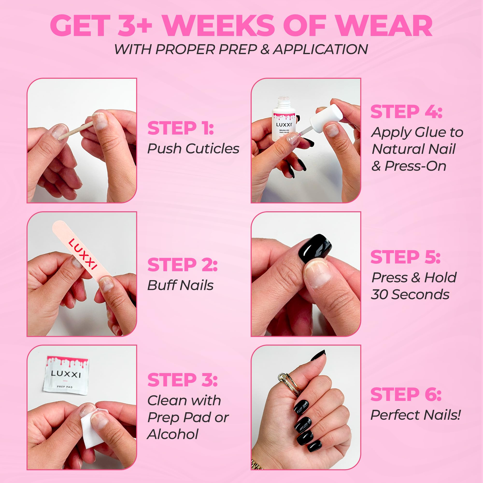 Brush On Nail Glue for Press On Nails, Quick Dry Ultra Strong - 7ml | Quick Dry, Ultra Strong