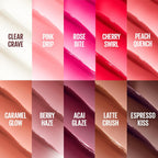 Buy now Maybelline Lifter Glaze Oil Balm with Hyaluronic Acid and Hydrating Oil Blend, Lip Balm with 24HRs of Smooth, Moisturizing Shine, Acai Glaze (Sheer Black Cherry) at indiglob india