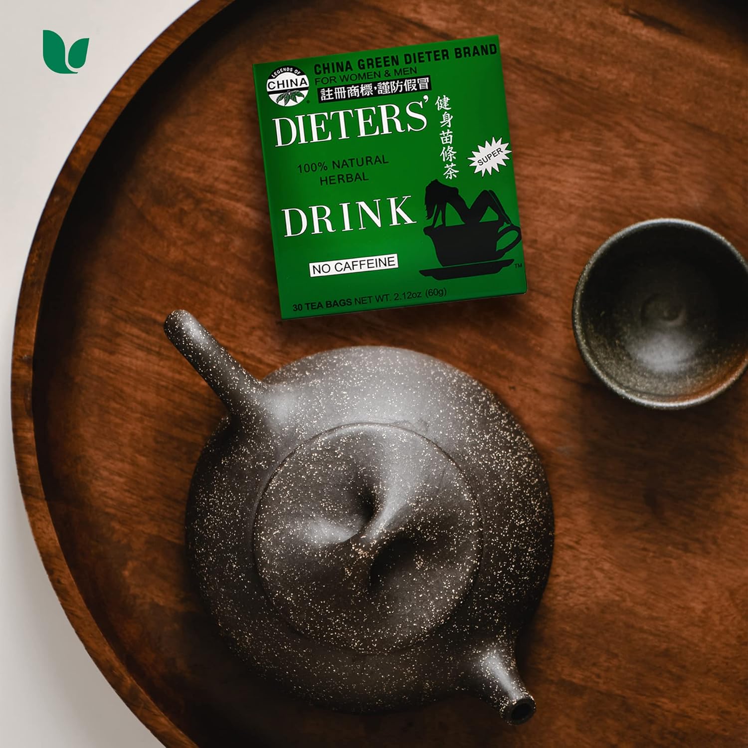 Buy now Uncle Lee's Tea China Green Dieters Tea Caffeine Free, 2.12 Oz, 30 Count at indiglob india