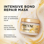Pantene Miracle Rescue Hair Mask, Intensive Bond Repair with Melting Pro-V Pearls, Melts Away Damage, Builds Bonds, Strengthens Against Damage, Deep Conditioning for Dry Damaged Hair, 10.1 fl oz