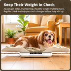 Greater Goods Wiggle-Proof Digital Pet Scale for Cats, Dogs & Small Animals