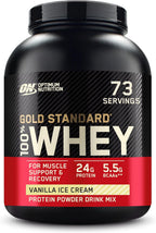 Buy now Optimum Nutrition Gold Standard 100% Whey Protein Powder, Double Rich Chocolate 1.98 Pound (Packaging May Vary) at indiglob india