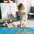 Odorless Mineral Spirits 100ml, Premium Odorless Paint Thinner for Oil Painting, Odor-Free Solvent for Artists, Thinning Oil Colors and Cleaning Brushes, Professionals Oil Painting Supplies