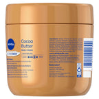 NIVEA Cocoa Butter Body Cream with Hyaluronic Acid, 16 OZ | Cocoa Butter Body Cream with Hyaluronic Acid and Deep Nourishing Serum, For Radiant and Smooth Skin, 72-Hour Body Moisturizer