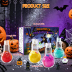 Halloween Bath Bombs Potion Kits for Kids with Toys Inside 4 Pcs Boo Basket