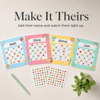 Fun Reward Charts for Kids with Stickers - 80 Charts for Classroom or Home