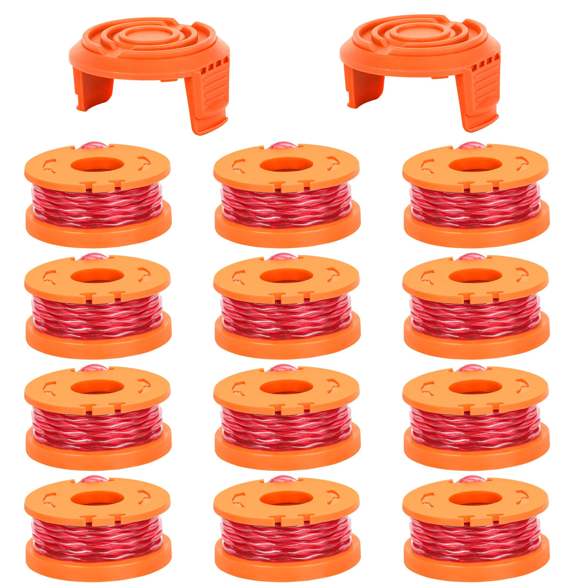 Xgunion Trimmer Spool Line for Worx 14 Pack WA0010 Replacement