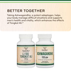 LJ100 Tongkat Ali for Men, 40% Glycosaponins, 100mg, 120 Capsules