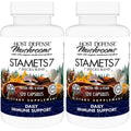 Host Defense Stamets 7, Immune Support, 120 Capsules | 7 Species Blend, Functional Mushroom for Immune Support, 60 Servings