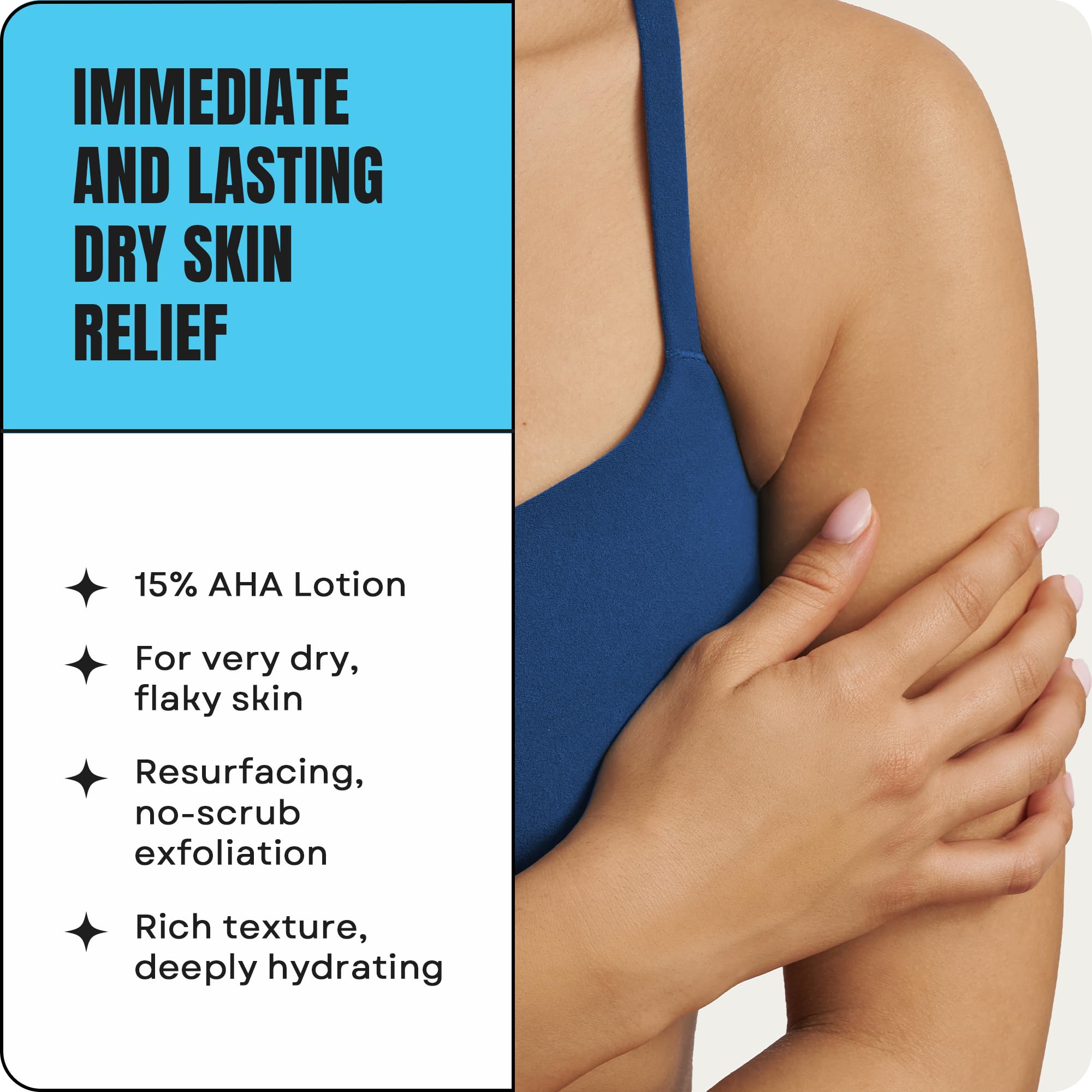 AmLactin Intensive Healing Body Cream, 15% Lactic Acid, 12 oz