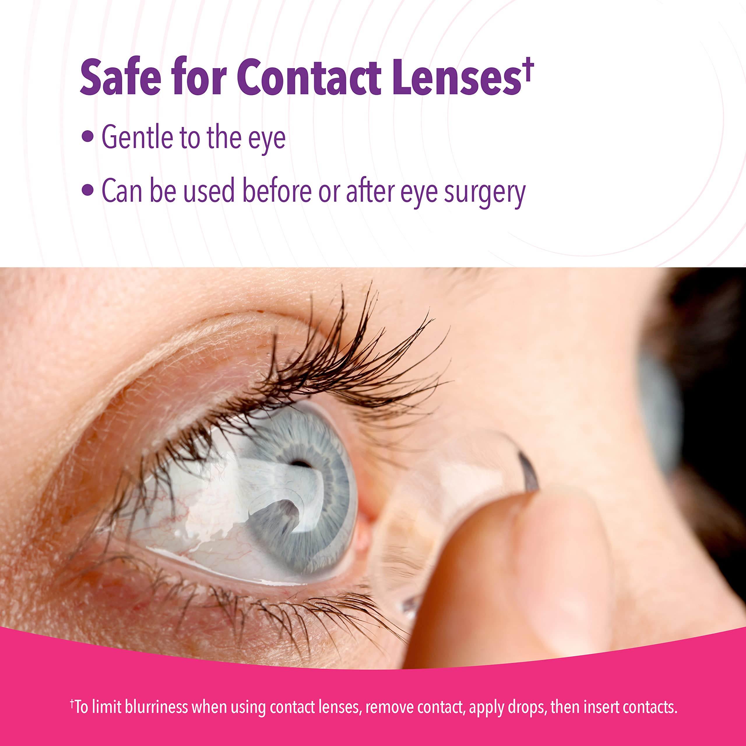 Buy now iVIZIA Sterile Lubricant Eye Drops for Dry Eyes, Preservative-Free, Moisturizing, Dry Eye Relief, Contact Lens Friendly, 0.16 fl oz Bottle Packaging May Vary at indiglob india