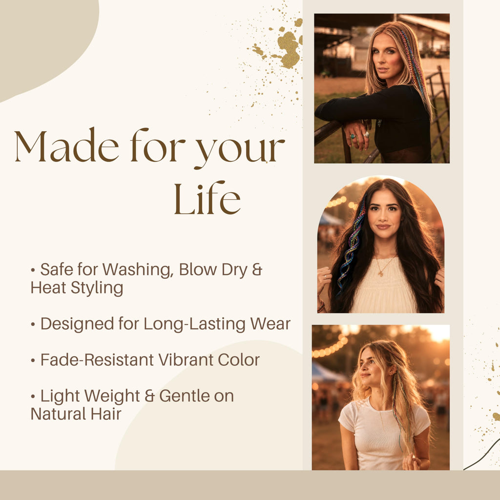 21 vibrant natural color hair extensions, safe for styling, light weight, and designed for long-lasting wear. Verified by CuratCart.