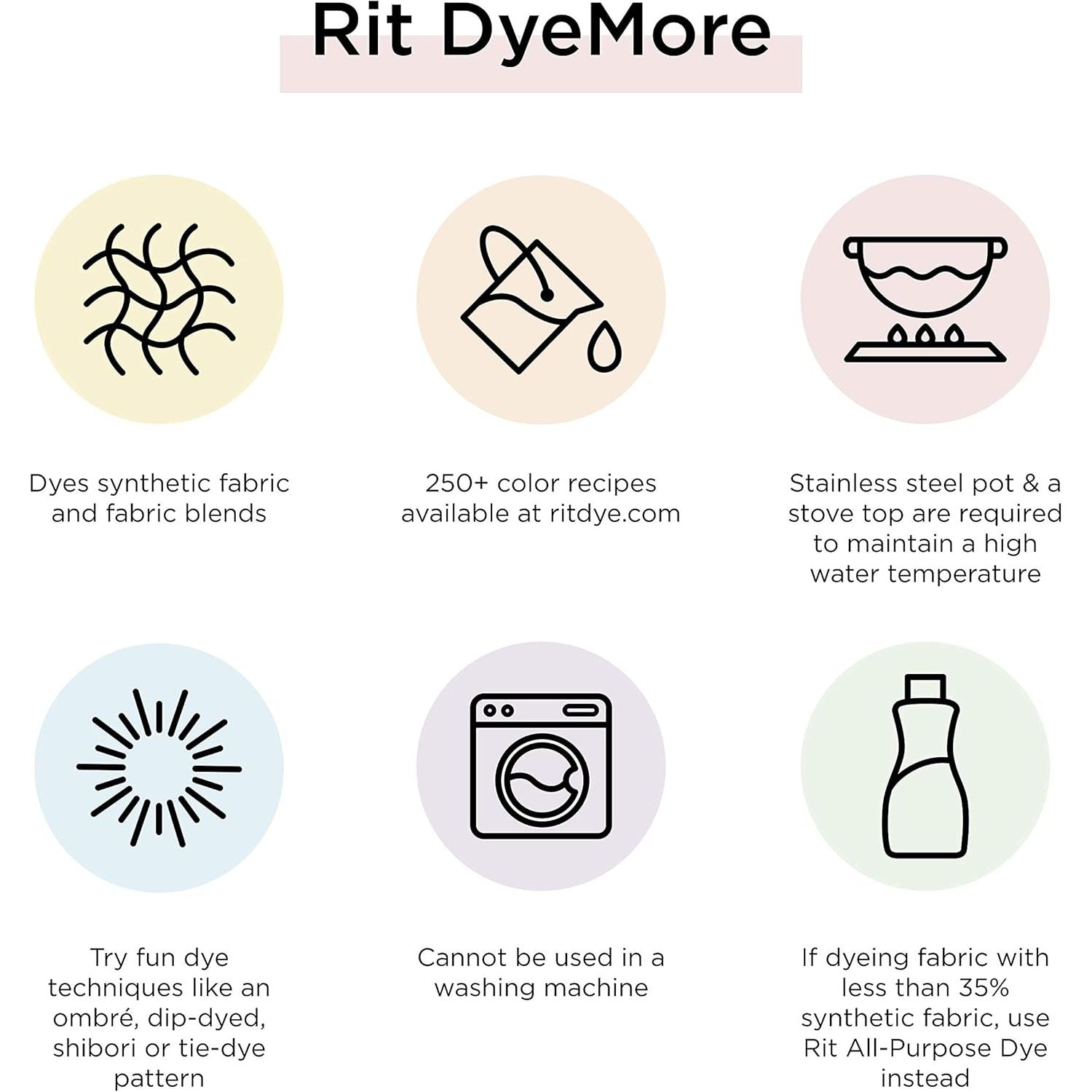 Buy now Rit DyeMore Liquid Dye, Graphite, 7-Ounce at indiglob india