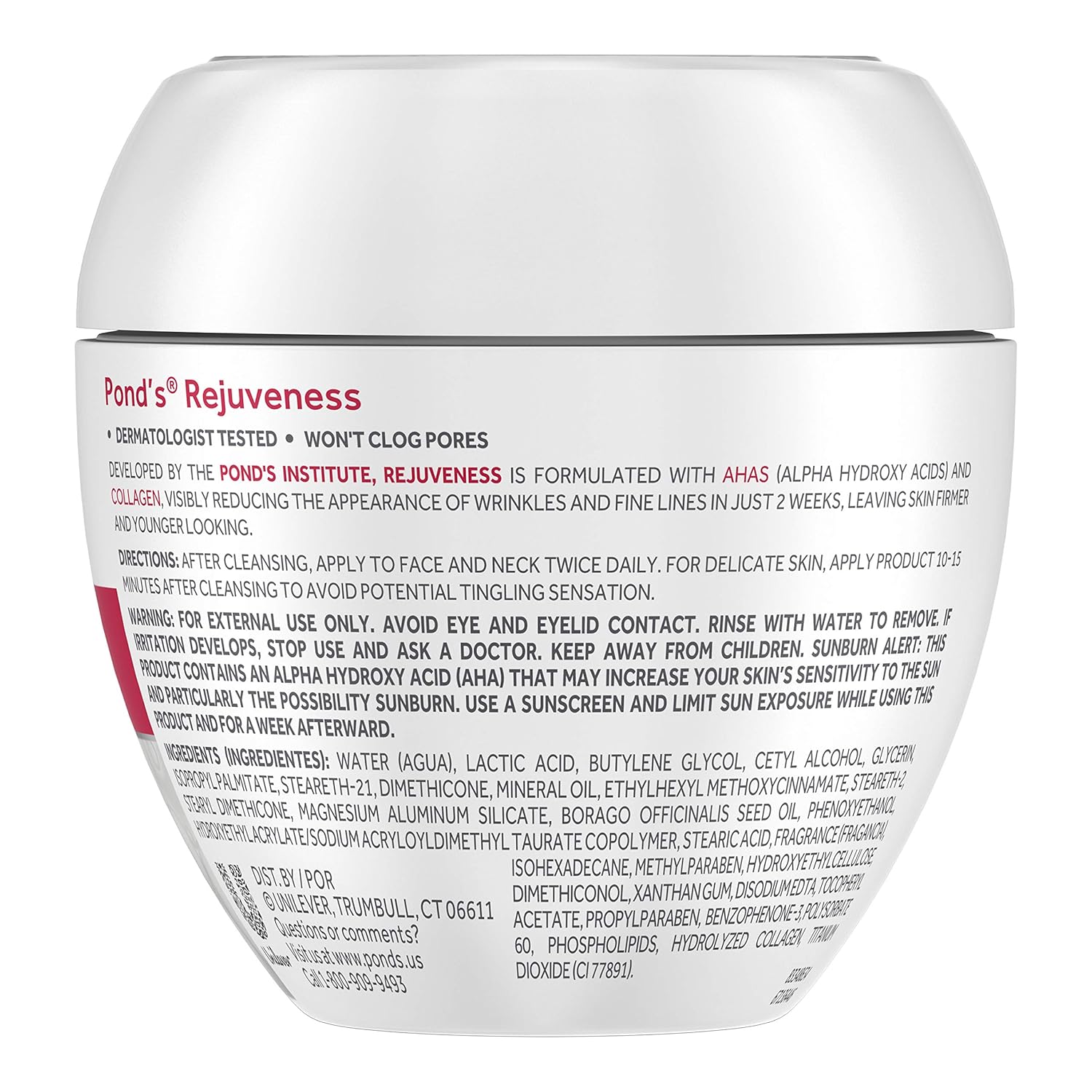 Buy now Pond's Rejuveness Anti-Wrinkle Cream Twin Pack, 7 Ounce (Pack of 2) at indiglob india