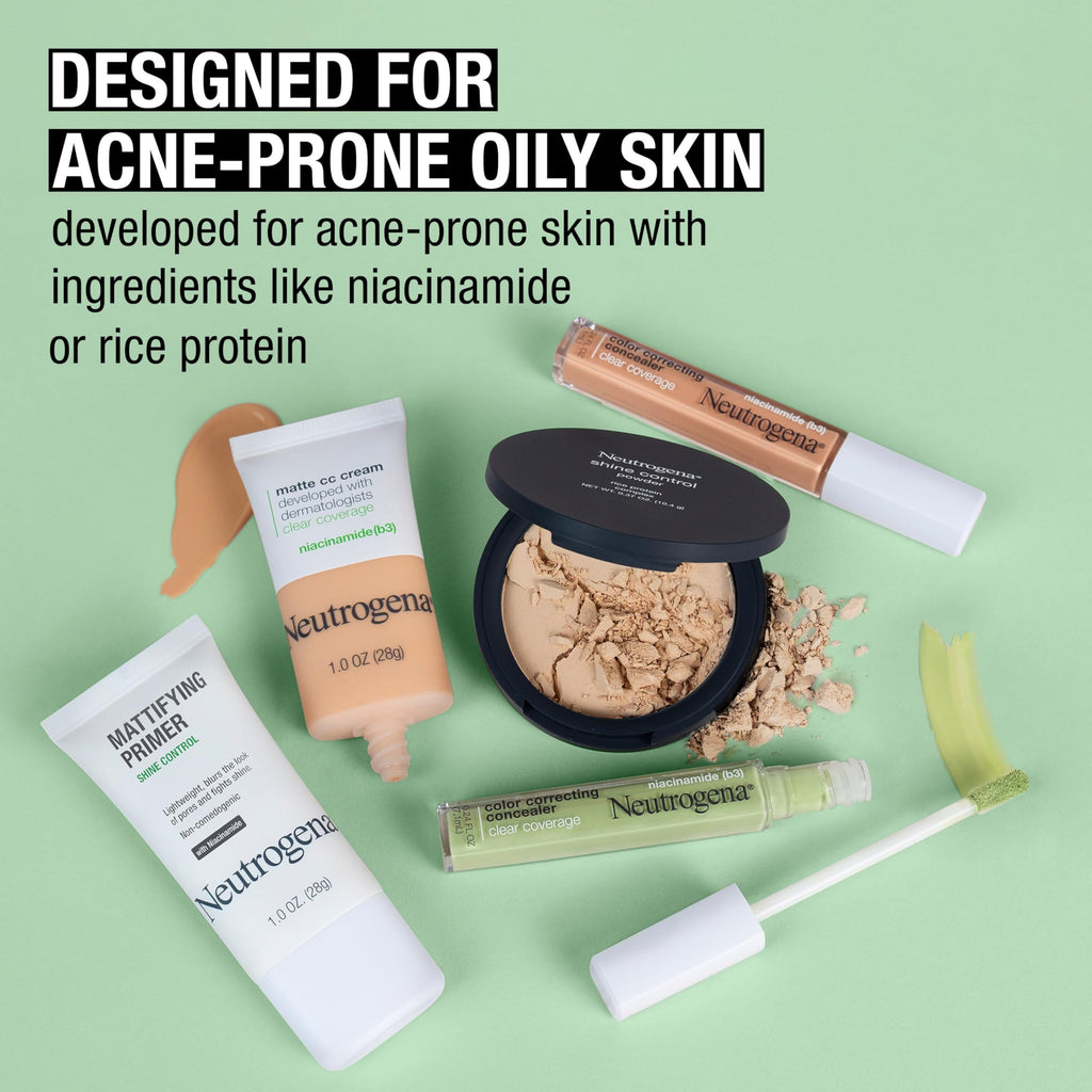 Buy now Neutrogena Mattifying Primer with Shine Control, Lightweight Pore Blurring Face Primer Blurs the Look of Pores & Helps Reduce Shine, Matte Primer with Niacinamide, 1 oz at indiglob india