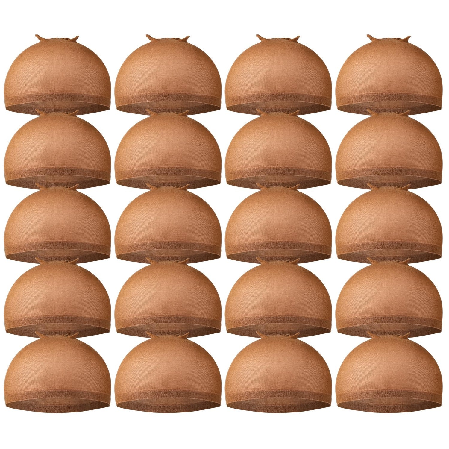Teenitor 20Pcs Wig Cap,Black Wig Cap for Women Stocking Caps for Men | Breathable Nylon Wig Caps, High Stretchy for Most Head Sizes. Ideal for Wig Application, Cosplay, Daily Wear Dance
