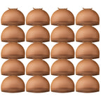 Teenitor 20Pcs Wig Cap,Black Wig Cap for Women Stocking Caps for Men | Breathable Nylon Wig Caps, High Stretchy for Most Head Sizes. Ideal for Wig Application, Cosplay, Daily Wear Dance