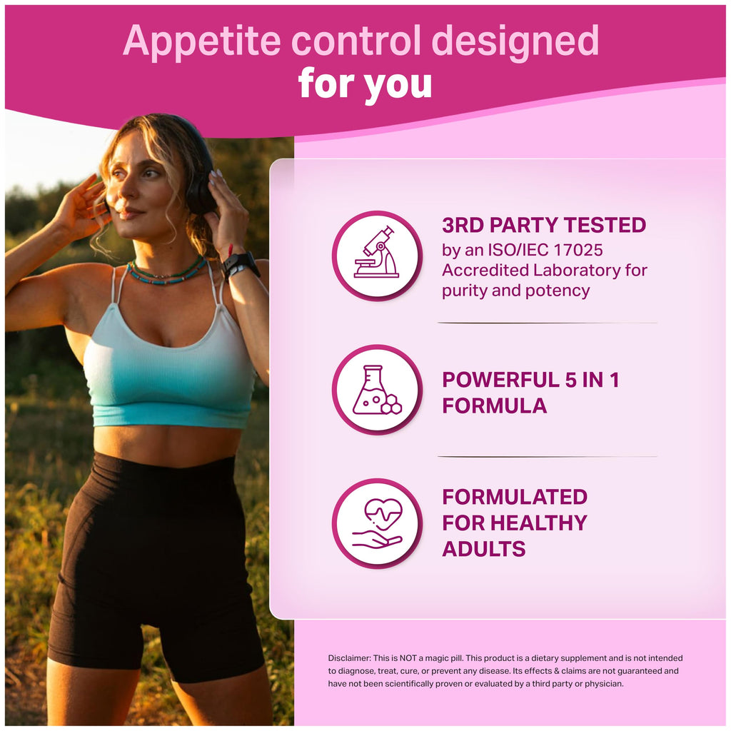 Harmony Glow GLP-1 | Promotes Weight Loss for Women, Helps Appetite Control & Promotes Energy - Assists Metabolic Pathways Linked to GLP-1 Signaling & Fat Loss - 3rd Party Tested Supplement - 60 Pills