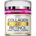 Retinol Cream for Face with Collagen Peptides - Anti-Aging Wrinkle Cream