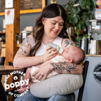 Boppy Anywhere Travel Nursing Pillow, Compact Breastfeeding Support Pillow