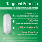21st Century Sentry Senior Multivitamin, Adults 50+, 265 Tablets | Complete Daily Multivitamin & Multimineral, Compare VS. Centrum® SILVER Adults, Adults 50 Plus, Supports Heart, Eye