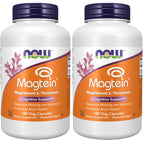 NOW Foods Supplements, Magtein™ with patented form of Magnesium (Mg), Cognitive Support*, 90 Veg Capsules