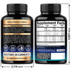 Omega 3 Fish Oil 3600 mg - Omega 3 Supplement for Men & Women - 90 Softgels | Omega 3 EPA & DHA - Heart, Brain & Joint Support - Purified Fish Oil | Heavy Metals Tested - Lemon Flavored