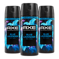 AXE Fine Fragrance Collection Body Spray Blue Lavender 3 Count 2.9 oz