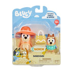 Buy now Bluey Pass The Parcel Figurine Toys Pack of 4, Character Toys with Bingo, Lucky’s Dad, and Lila Figures, Small Action Figures for Kids Ages 3+ at indiglob india