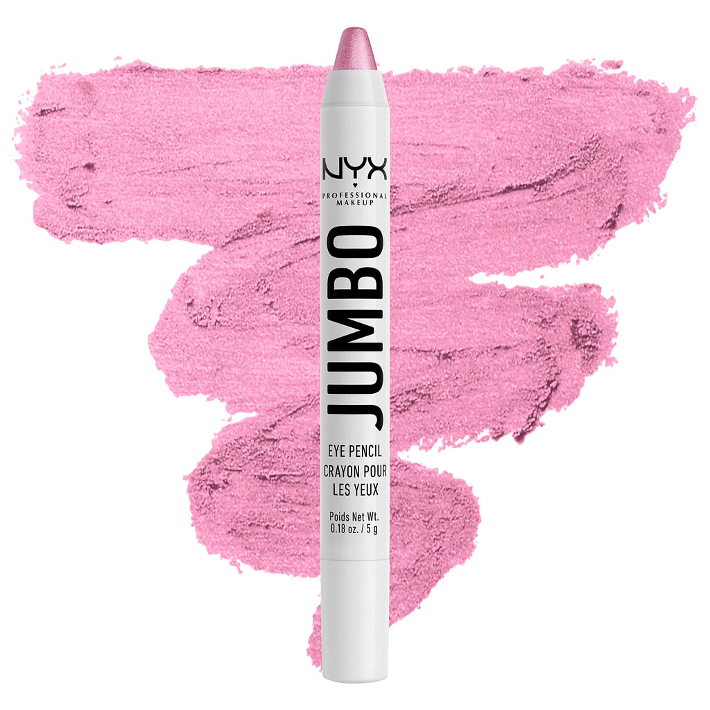 Buy now NYX PROFESSIONAL MAKEUP Jumbo Eye Pencil, Blendable Eyeshadow Stick & Eyeliner Pencil - Cottage Cheese (Silver) at indiglob india
