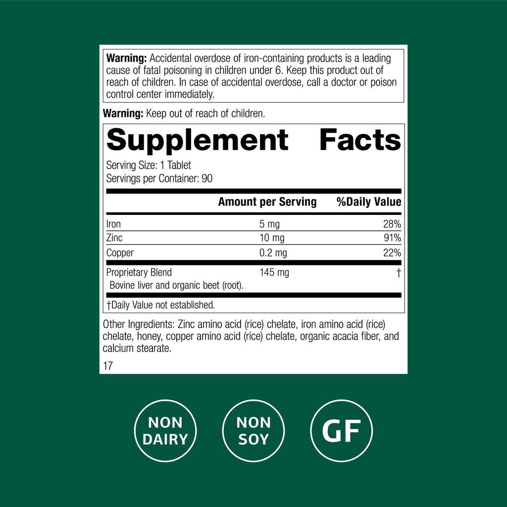 Standard Process Zinc Complex, Immune & Cellular Energy Support, 90 Tablets