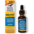 Buy now Natural Path Silver Wings Colloidal Silver 500PPM, Amber Brown Liquid Immune Support, 1 Fl Oz (Pack of 1) 1 Ounce (Pack of 1) at indiglob india