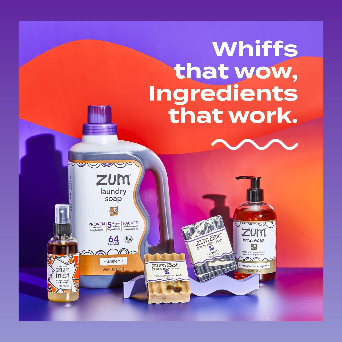 Zum All-Purpose Cleaner - Frankincense & Myrrh, 16 fl oz
