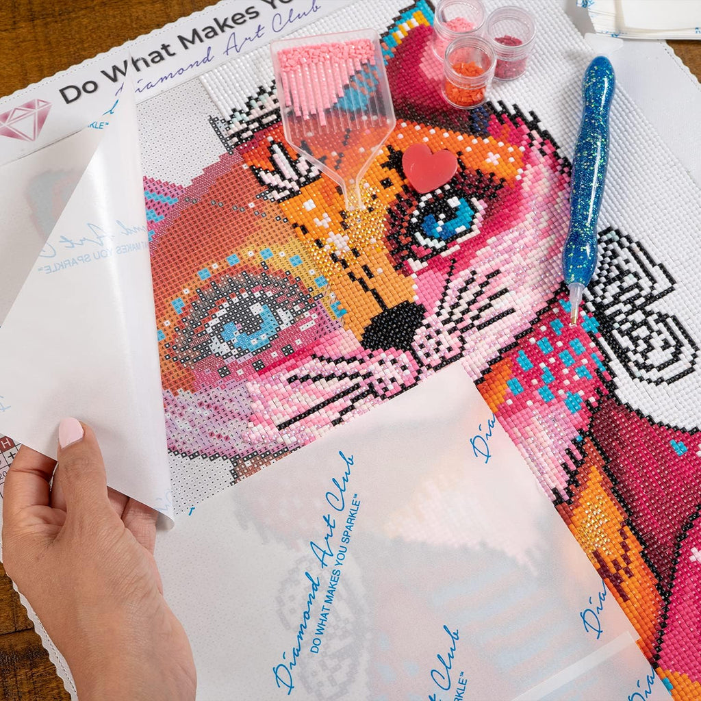 DIAMOND ART CLUB 200-Piece Diamond Painting Release Paper Pack