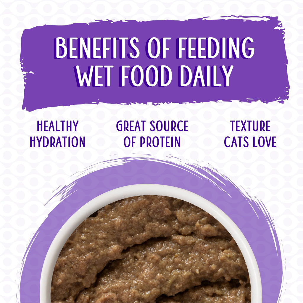 Weruva Wet Cat Food, Meal or No Deal with Chicken and Beef Pate, 5.5oz Can, Pack of 8