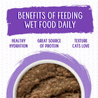 Weruva Wet Cat Food, Meal or No Deal with Chicken and Beef Pate, 5.5oz Can, Pack of 8