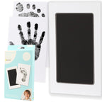Buy now Pearhead Newborn Baby Handprint and Footprint Kit - No Mess Clean-Touch Ink Pad With Impression Cards, Safe for Skin, Perfect Keepsake for Family, Acid-Free, Black at indiglob india