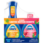 Dawn Dish Soap Spray Kitchen Household Essentials 1 Tropical Blend Starter Kit and Watermelon Refill Combo Pack, 16 oz (each)