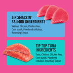 Bonkers Purrpops, Freeze Dried Tuna & Salmon Flavored Cat Treats, 18 Pieces