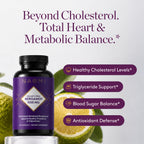 NAOMI Italian Citrus Bergamot 1000mg Extra Strength - Supports Healthy Cholesterol & Triglyceride Levels Already in Normal Range - Patented BergAmore® Extract, 7 Key Polyphenols, 30-Day Supply